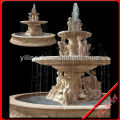 Big Stone Marble Fountain With Roman Scuptures YL-P127